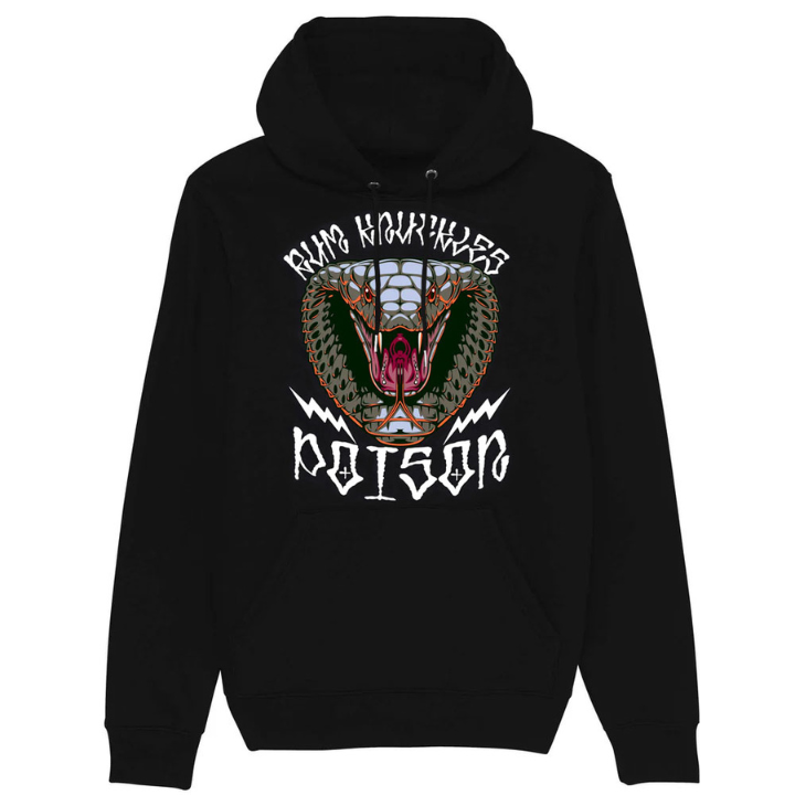 HOODY RK POISON - BLK